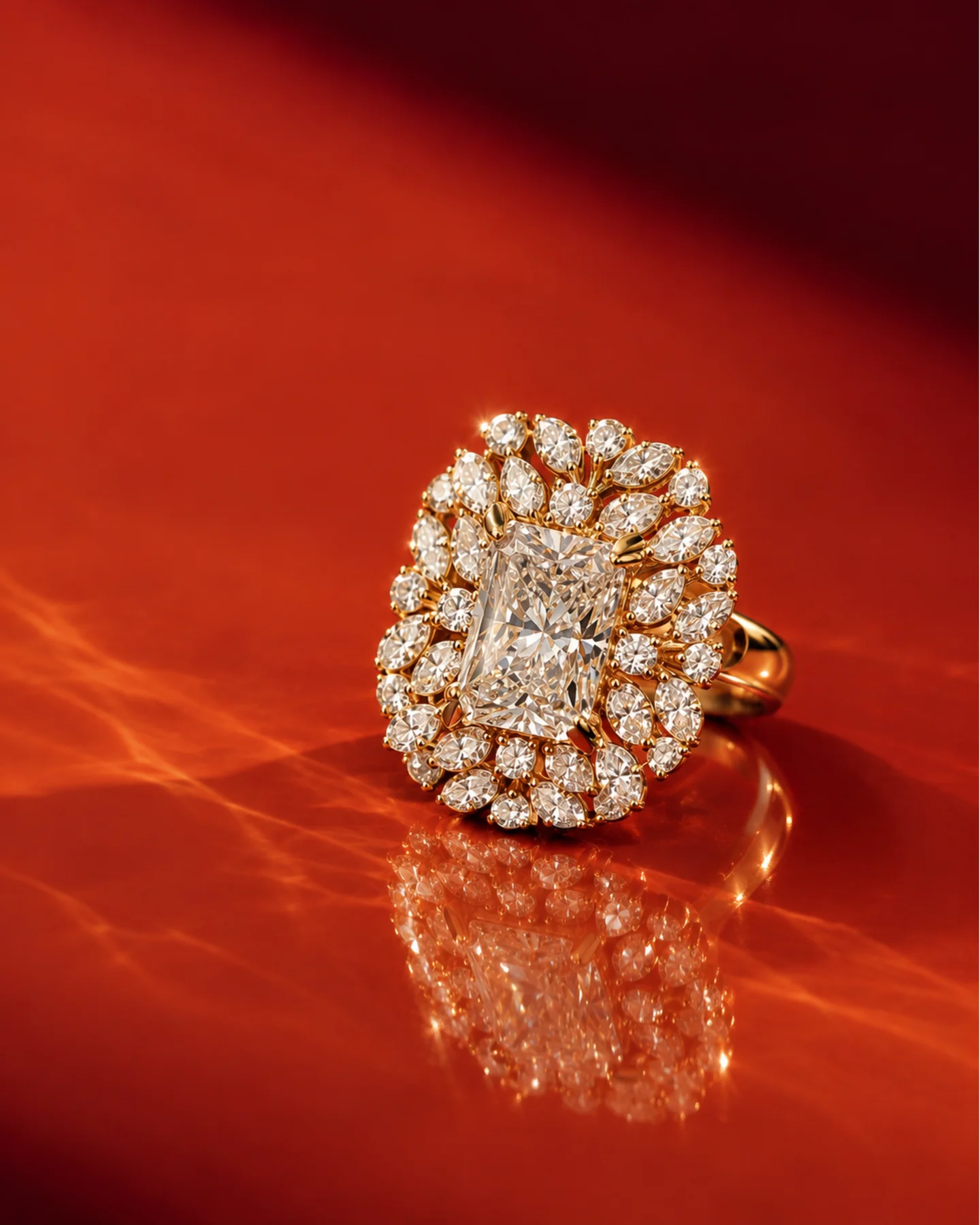 Aurique lab-grown diamond rings