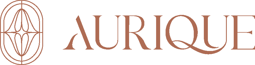 Aurique lab grown diamond jewellery logo